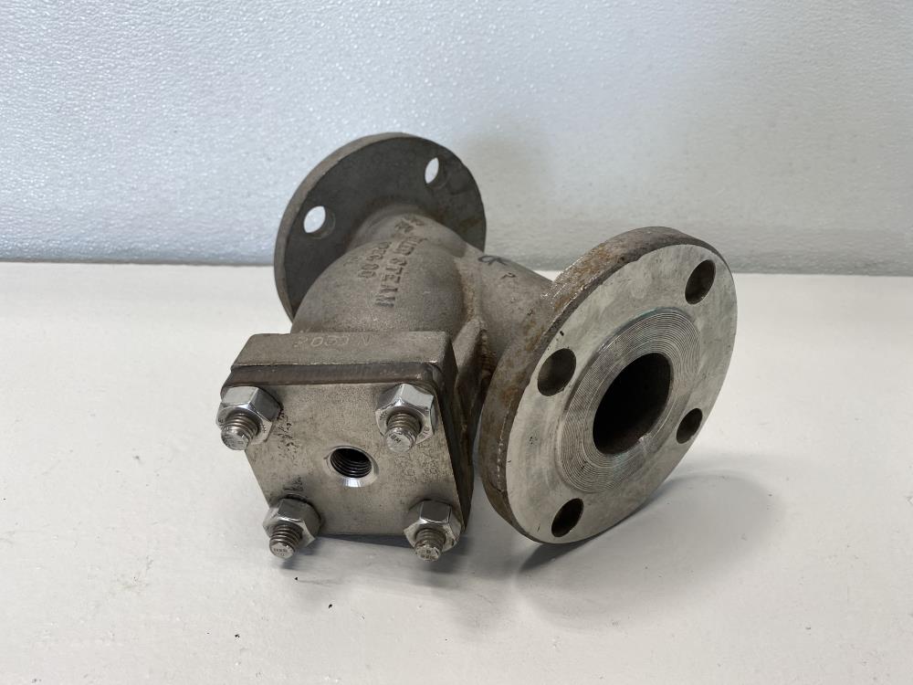 Mueller 2" 150# CF8M Flanged Wye Y-Strainer